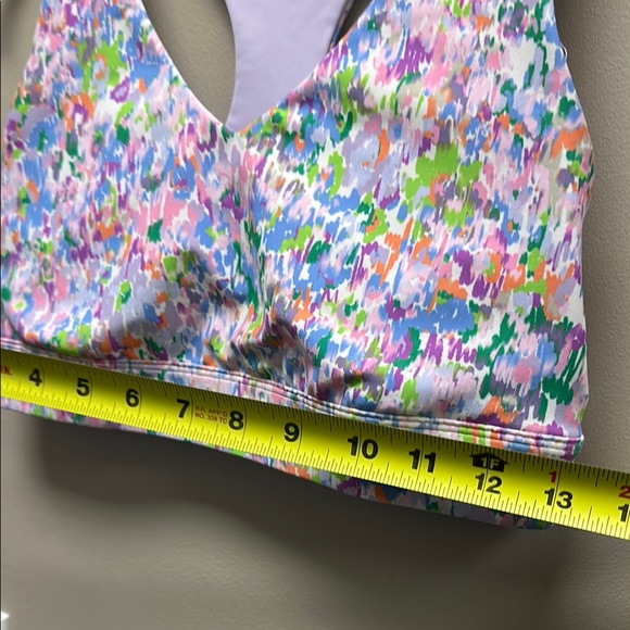 Tek Gear Pink and Blue Sports Bra with Racerback - Picture 6 of 7